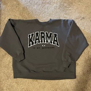 Taylor swift inspired Karma sweatshirt